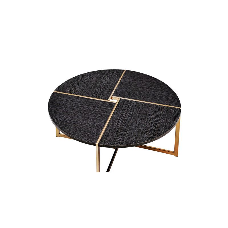 Mercer41 Nyemiah Coffee Table, Contemporary Style Coffee Table, Modern